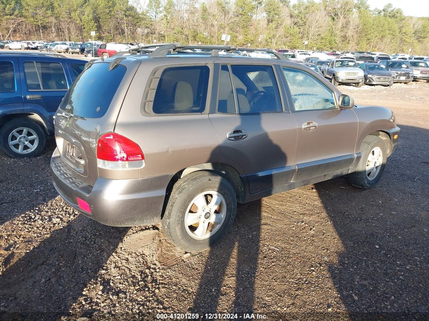 2006 HYUNDAI SANTA FE VIN: KM8SC13D76U046636