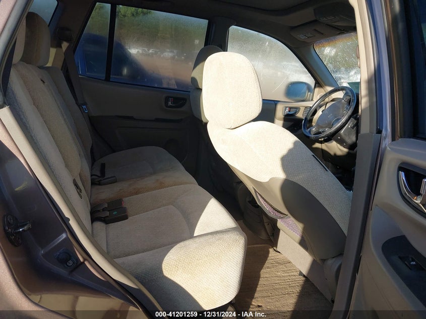 2006 HYUNDAI SANTA FE VIN: KM8SC13D76U046636