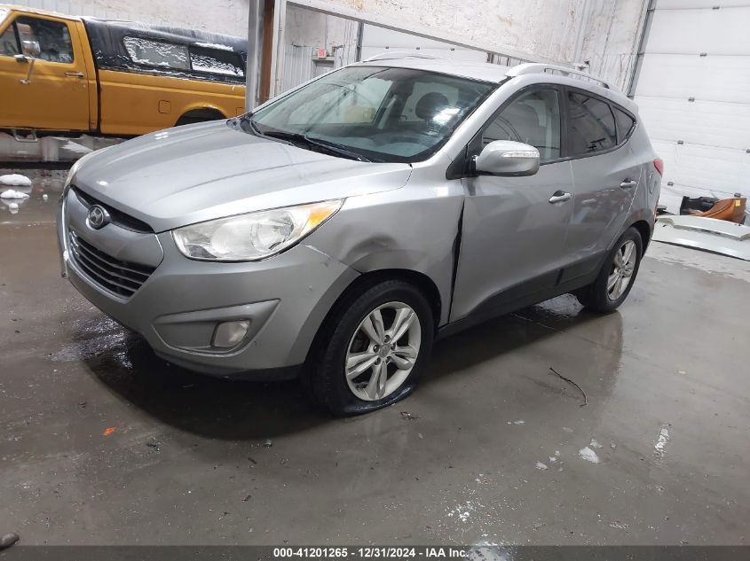 VIN KM8JUCAC5DU757666 2013 Hyundai Tucson, Gls no.2