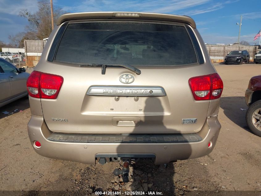 2008 Toyota Sequoia Limited 5.7L V8 VIN: 5TDZY68AX8S004369 Lot: 41201481