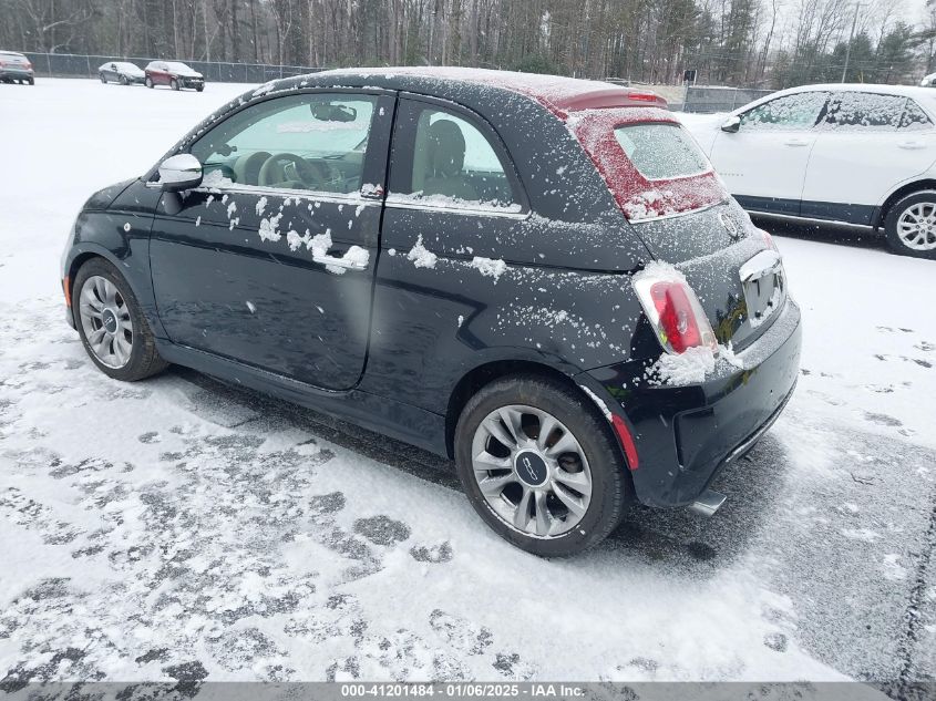 VIN 3C3CFFEH7KT700458 2019 FIAT 500C no.3