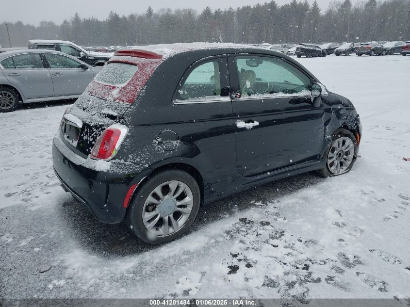 VIN 3C3CFFEH7KT700458 2019 FIAT 500C no.4