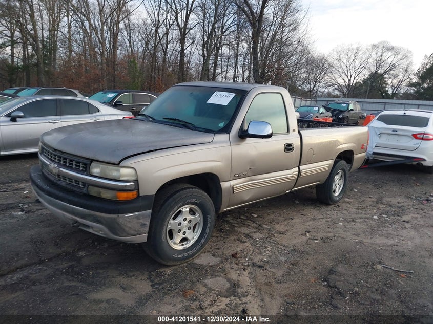 1GCEK14T7XE100376 1999 CHEVROLET SILVERADO photo no. 2