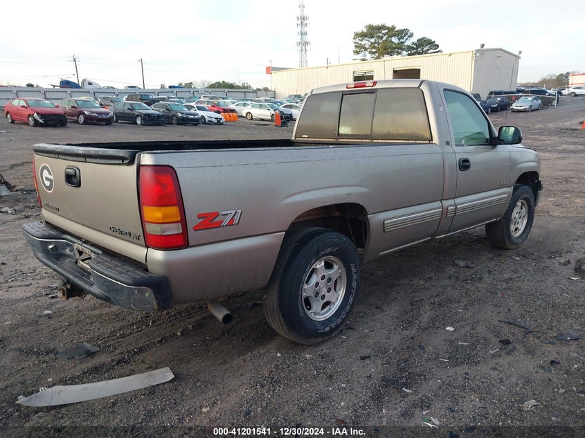 1GCEK14T7XE100376 1999 CHEVROLET SILVERADO photo no. 4