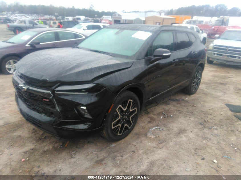 Vin: 3gnkbers0rs158792, lot: 41692014, chevrolet blazer rs 20242