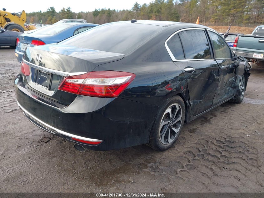 2016 HONDA ACCORD VIN: 1HGCR2F86GA244625