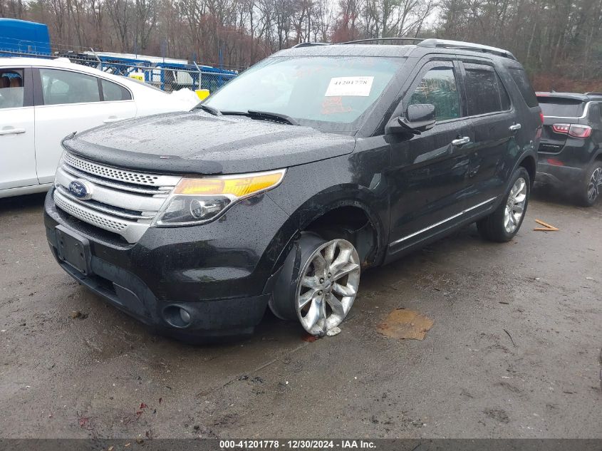 VIN 1FM5K8D86EGC04486 2014 Ford Explorer, Xlt no.2