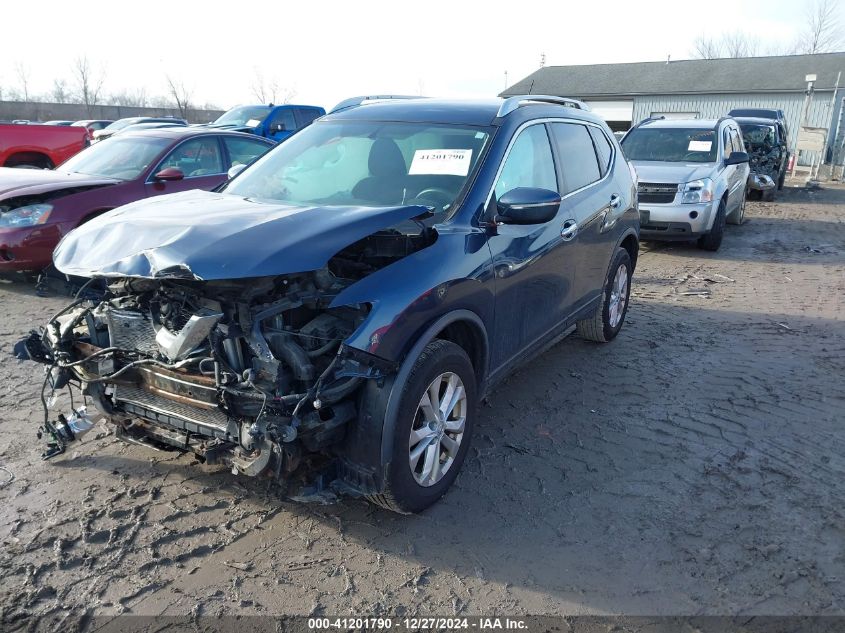 VIN KNMAT2MVXFP554806 2015 NISSAN ROGUE no.2