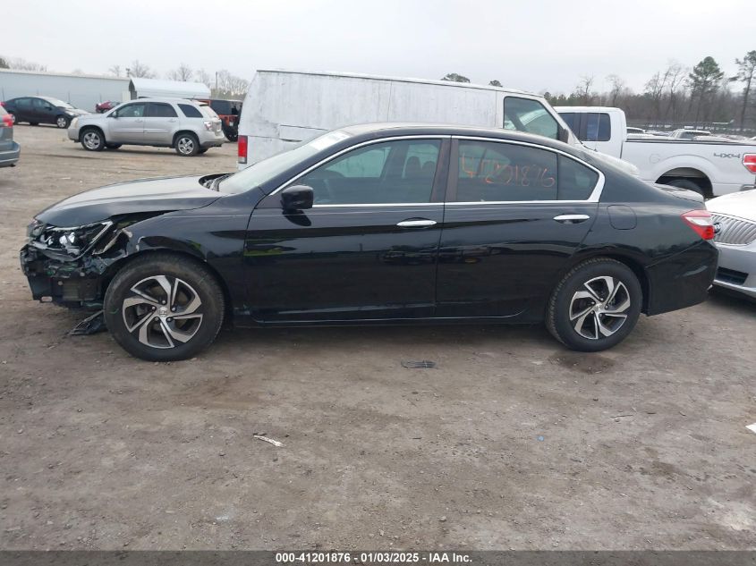 VIN 1HGCR2F30GA073567 2016 Honda Accord, LX no.14