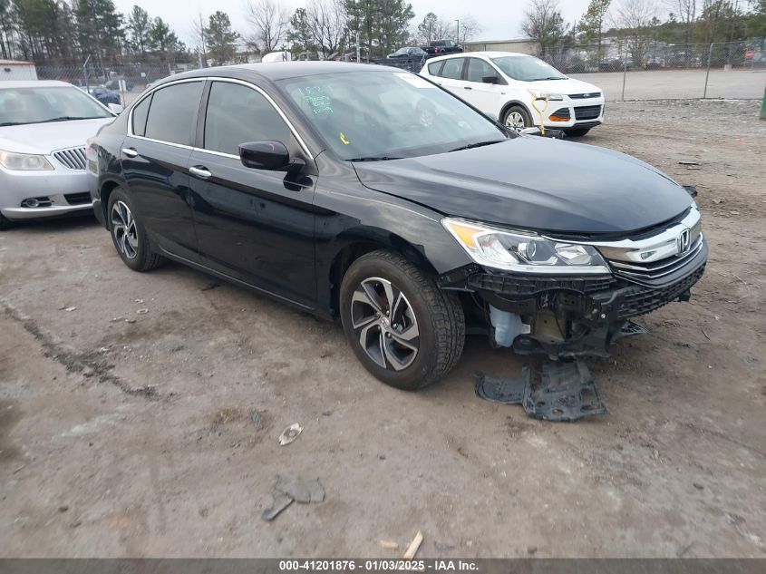 VIN 1HGCR2F30GA073567 2016 Honda Accord, LX no.1