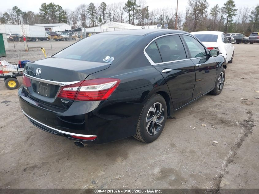 VIN 1HGCR2F30GA073567 2016 Honda Accord, LX no.4