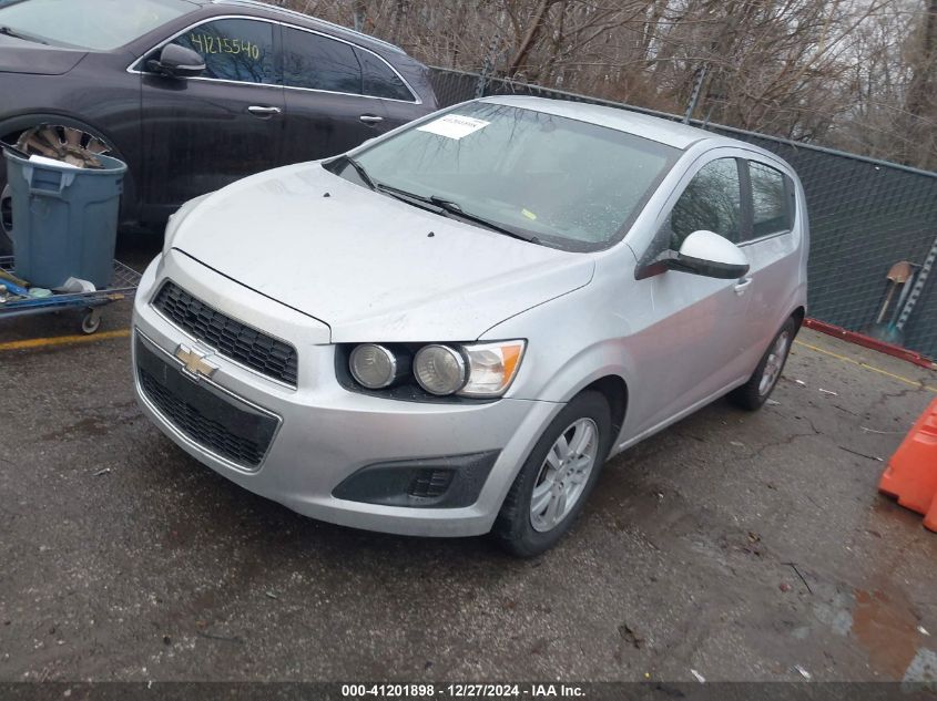 VIN 1G1JC6SH6E4207390 2014 Chevrolet Sonic, Lt Auto no.2