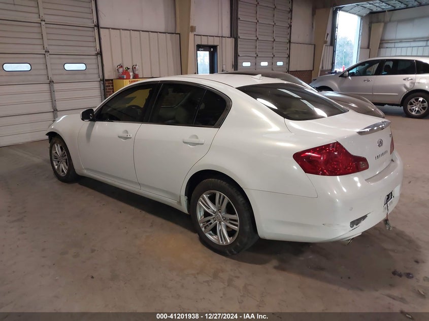 2012 INFINITI G37 VIN: JN1CV6ARXCM972459