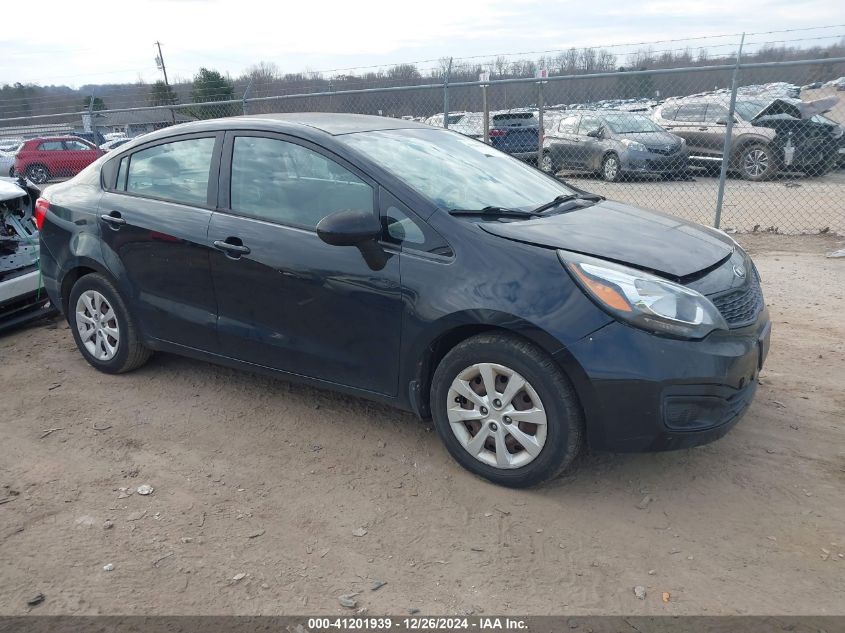 VIN KNADM4A38D6278442 2013 KIA RIO no.1