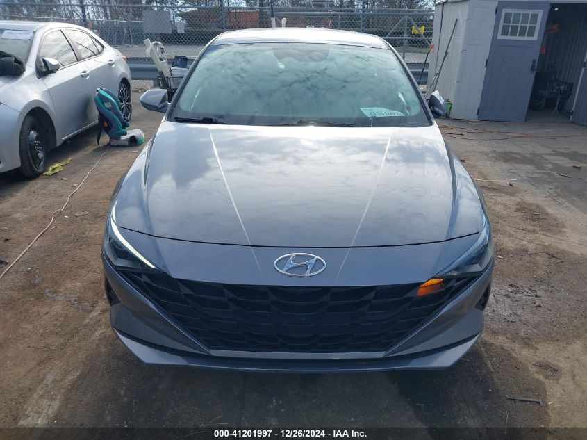 2022 Hyundai Elantra Se VIN: KMHLL4AG9NU255300 Lot: 41201997