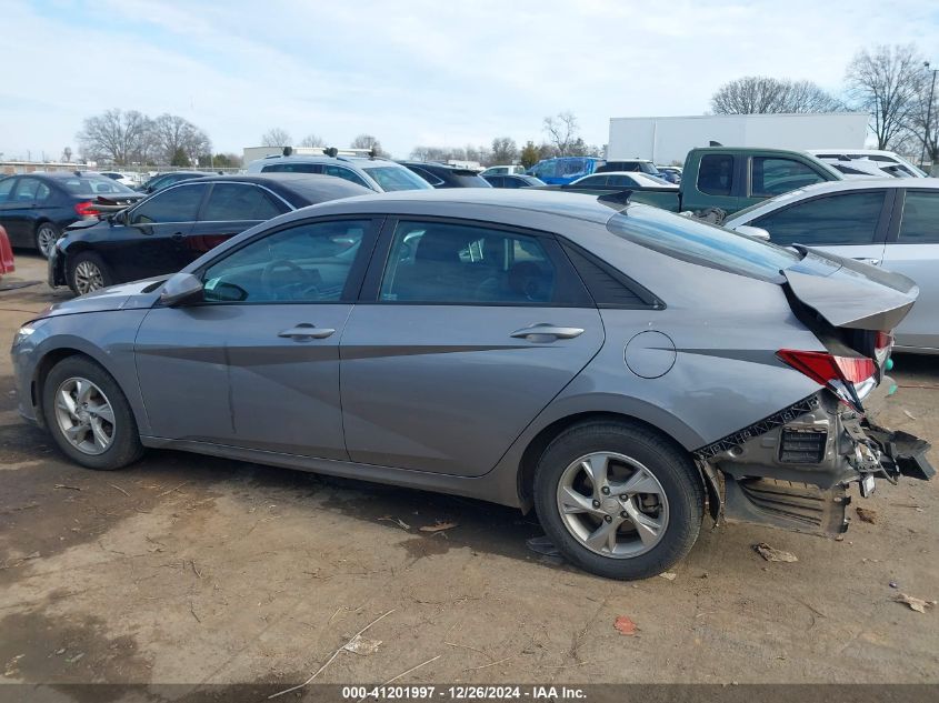 2022 Hyundai Elantra Se VIN: KMHLL4AG9NU255300 Lot: 41201997