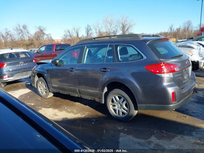 VIN 4S4BRBAC8E3254317 2014 SUBARU OUTBACK no.14