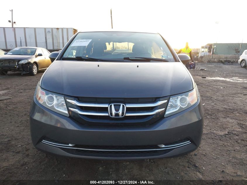 VIN 5FNRL5H61FB110408 2015 Honda Odyssey, Ex-L no.11