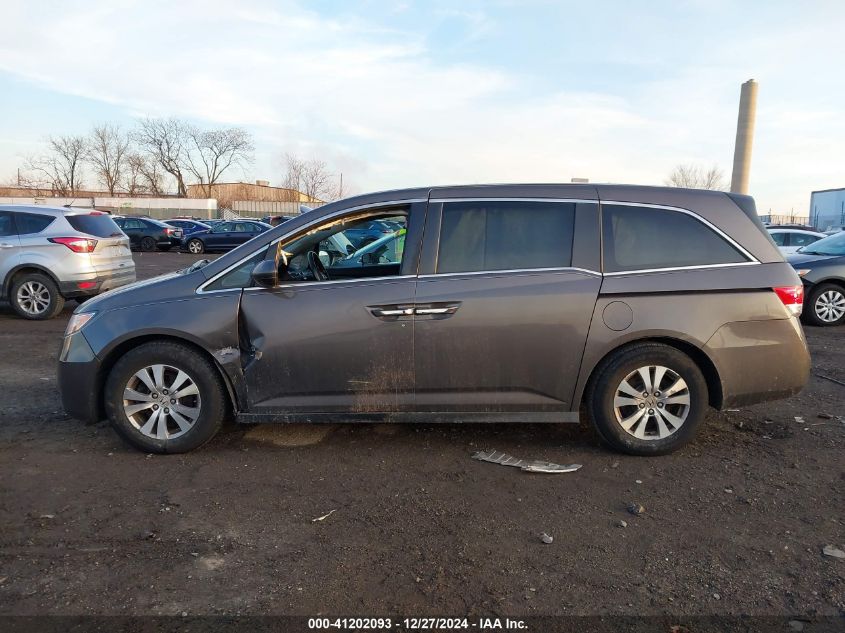 VIN 5FNRL5H61FB110408 2015 Honda Odyssey, Ex-L no.13