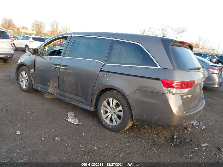 VIN 5FNRL5H61FB110408 2015 Honda Odyssey, Ex-L no.3