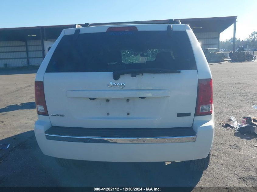 2008 Jeep Grand Cherokee Limited VIN: 1J8HS58N18C173104 Lot: 41202112