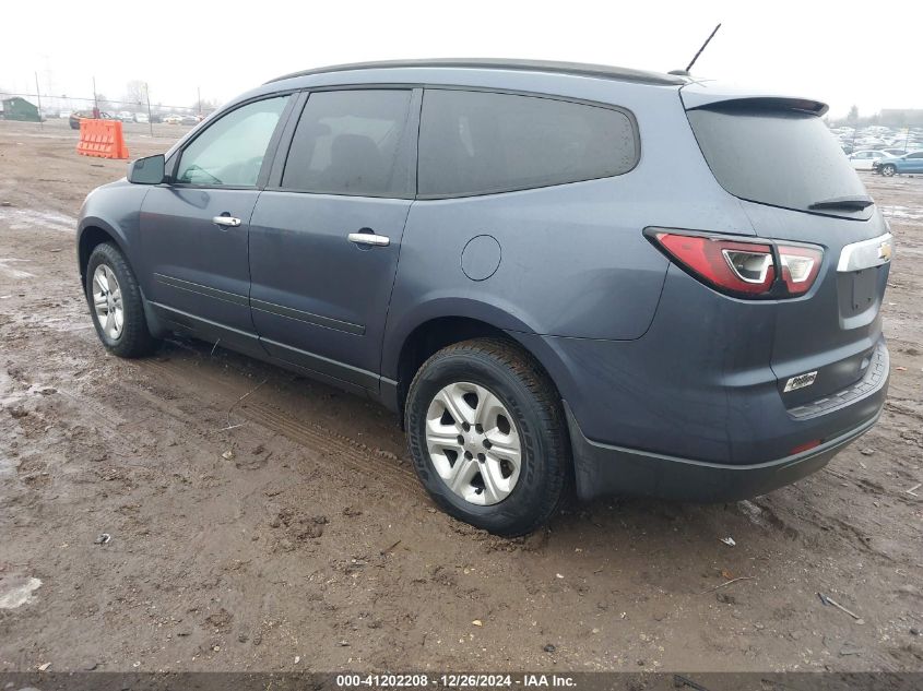 VIN 1GNKRFED5DJ258714 2013 CHEVROLET TRAVERSE no.3