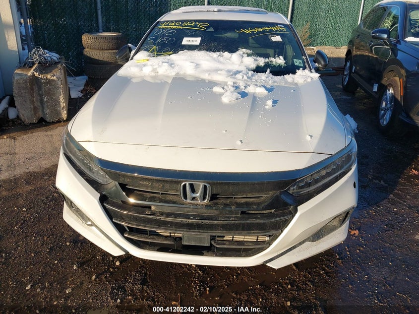 2021 HONDA ACCORD SEDAN VIN: 1HGCV2F3XMA016980
