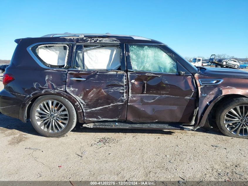 2019 Infiniti Qx80 Luxe VIN: JN8AZ2ND7K9850437 Lot: 41202275