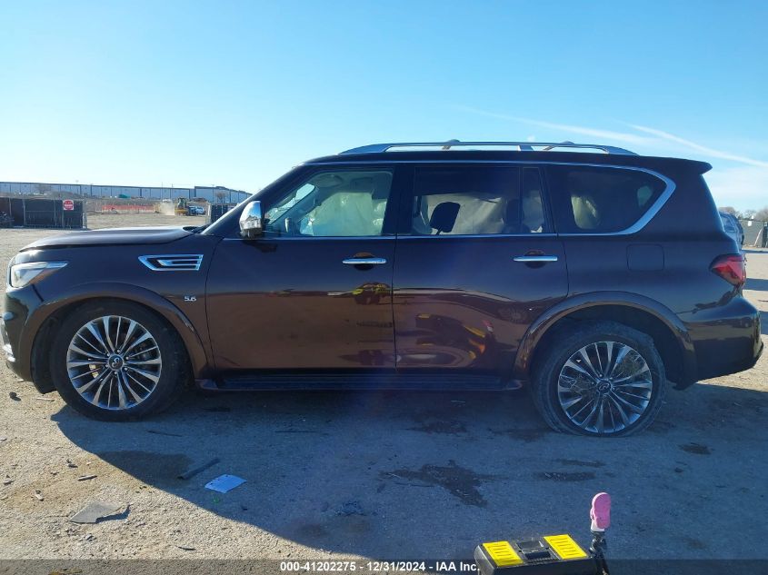 2019 Infiniti Qx80 Luxe VIN: JN8AZ2ND7K9850437 Lot: 41202275