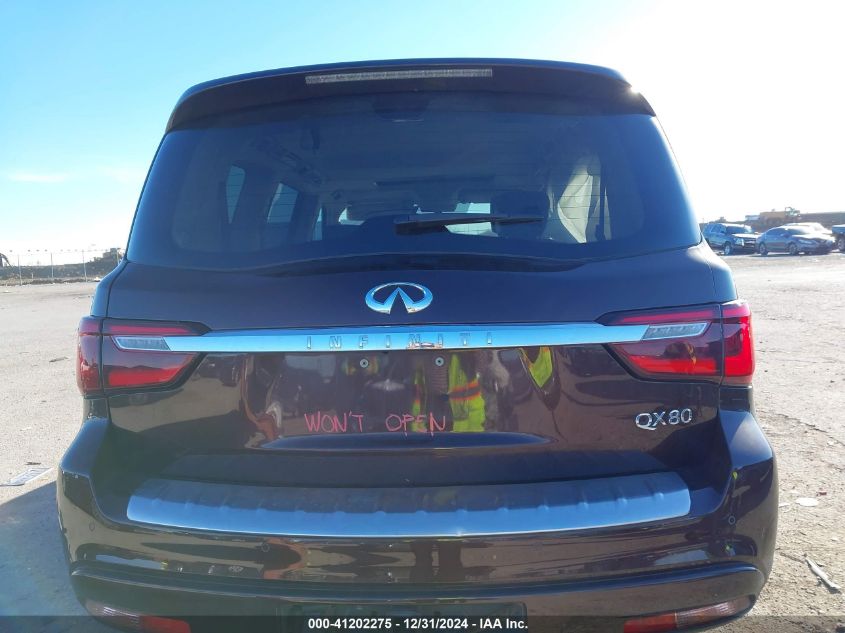 2019 Infiniti Qx80 Luxe VIN: JN8AZ2ND7K9850437 Lot: 41202275