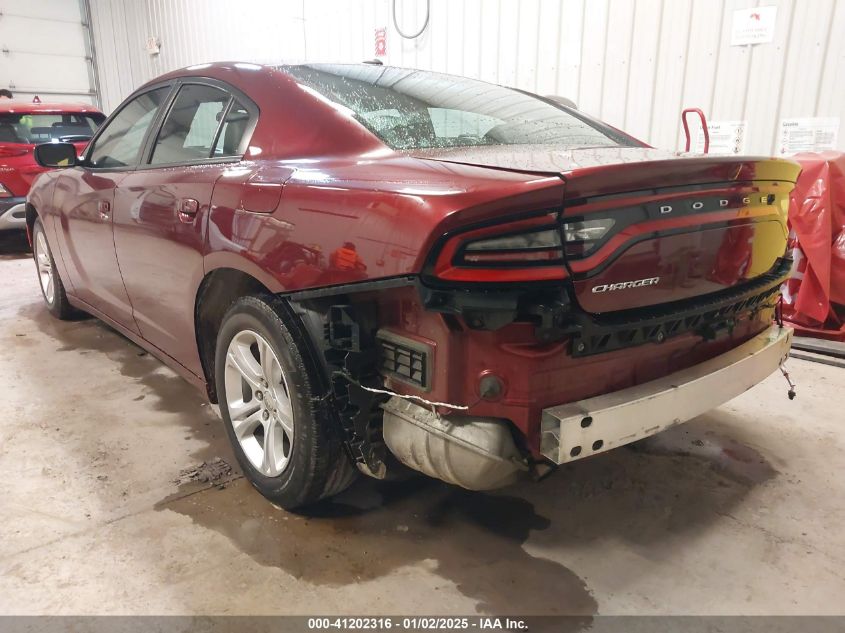 VIN 2C3CDXBG5KH656721 2019 DODGE CHARGER no.3