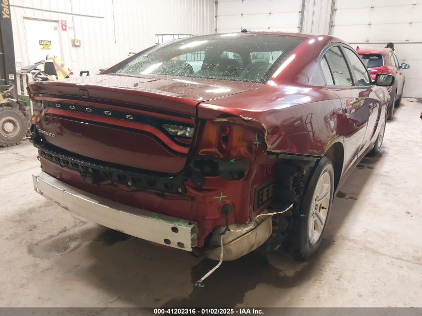 VIN 2C3CDXBG5KH656721 2019 DODGE CHARGER no.4