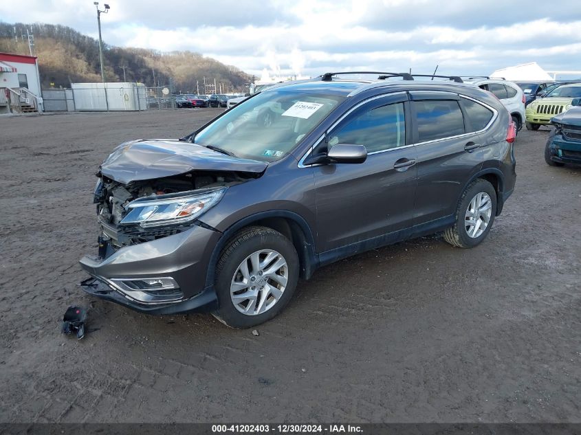 VIN 2HKRM4H77GH663146 2016 Honda CR-V, Ex-L no.2