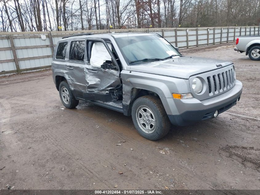 VIN 1C4NJRBB5GD654811 2016 Jeep Patriot, Sport no.1