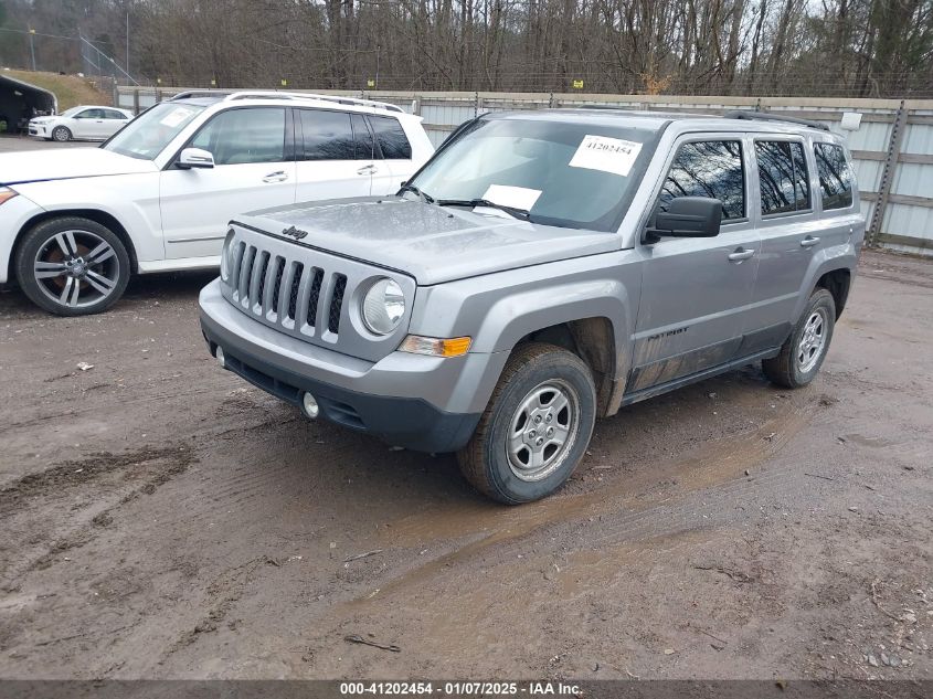 VIN 1C4NJRBB5GD654811 2016 Jeep Patriot, Sport no.2