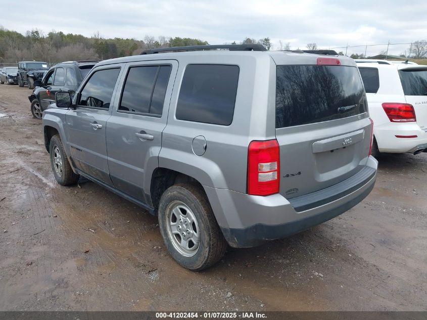 VIN 1C4NJRBB5GD654811 2016 Jeep Patriot, Sport no.3