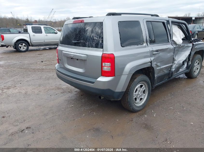 VIN 1C4NJRBB5GD654811 2016 Jeep Patriot, Sport no.4