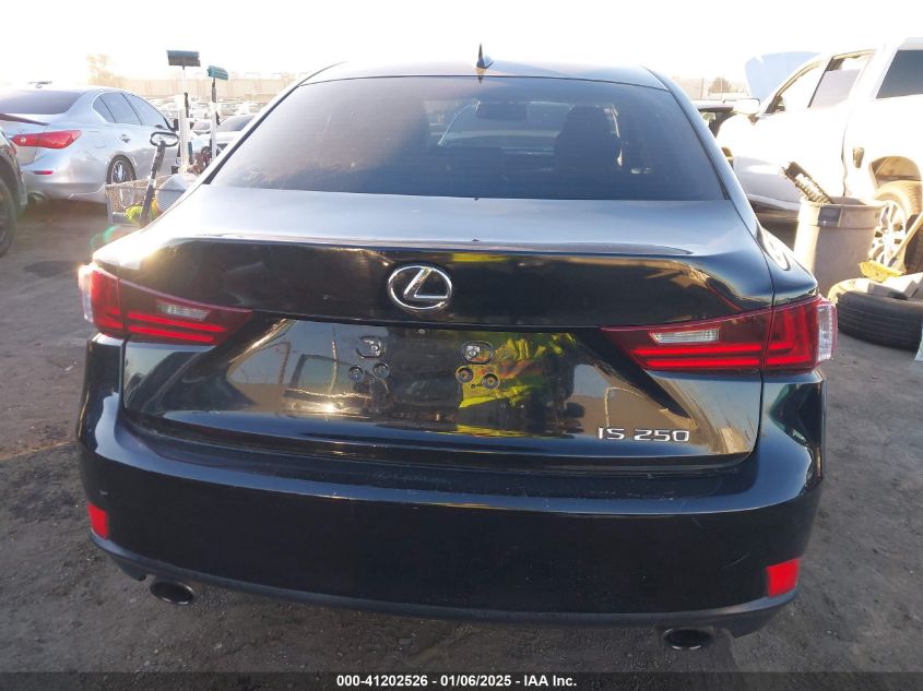 2015 Lexus Is 250 VIN: JTHBF1D28F5048901 Lot: 41202526