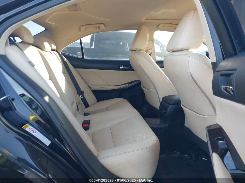 2015 Lexus Is 250 VIN: JTHBF1D28F5048901 Lot: 41202526