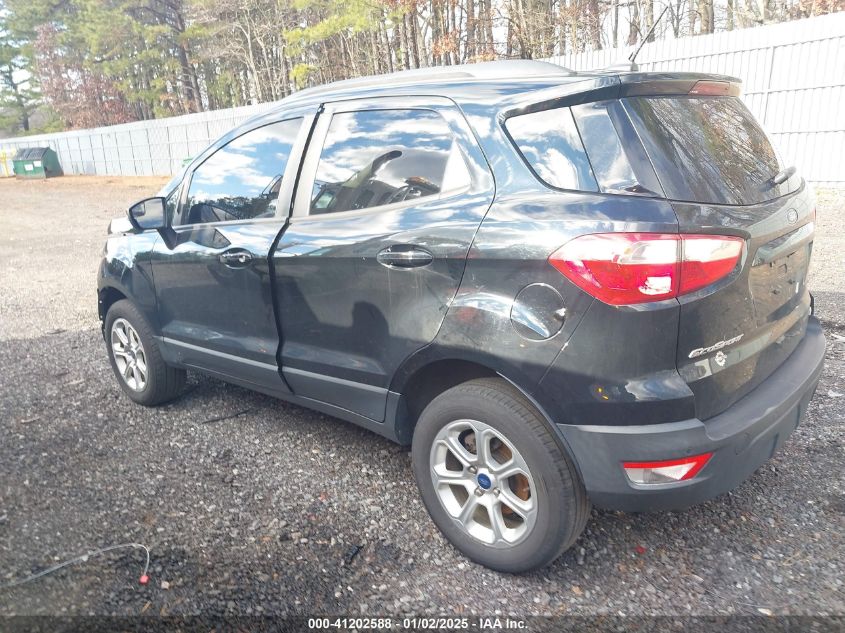 2020 Ford Ecosport Se VIN: MAJ6S3GL1LC349666 Lot: 41202588