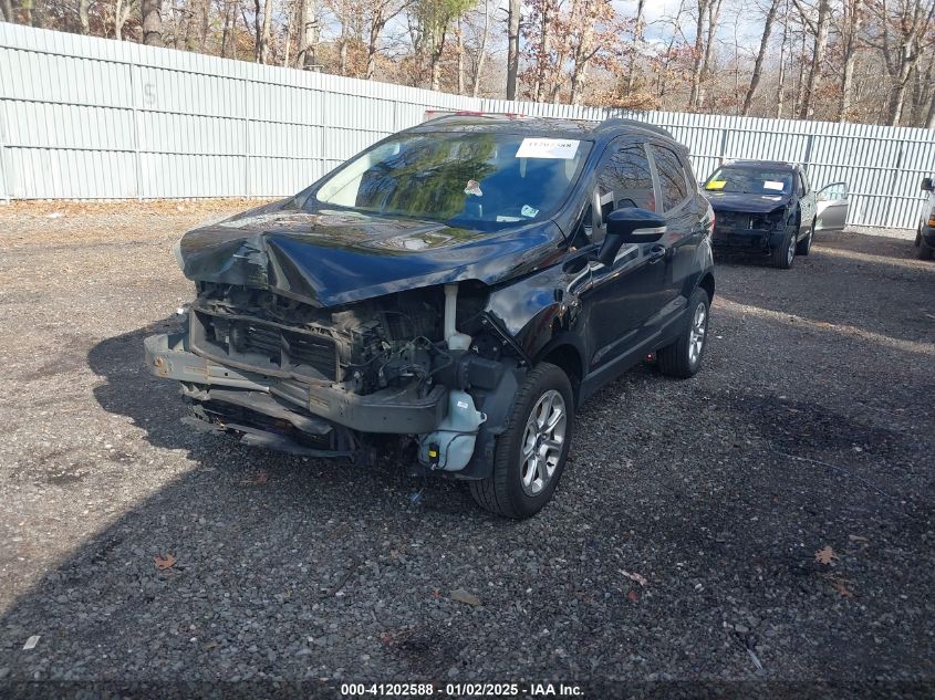 2020 Ford Ecosport Se VIN: MAJ6S3GL1LC349666 Lot: 41202588