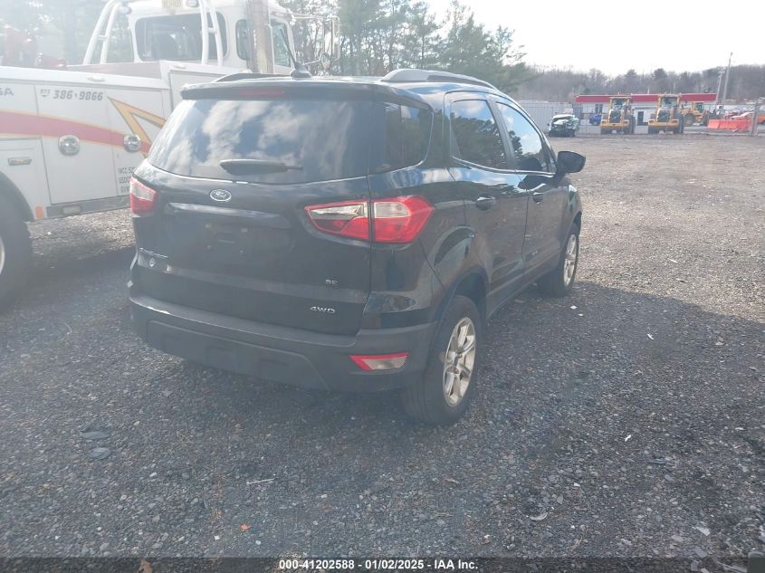 2020 Ford Ecosport Se VIN: MAJ6S3GL1LC349666 Lot: 41202588