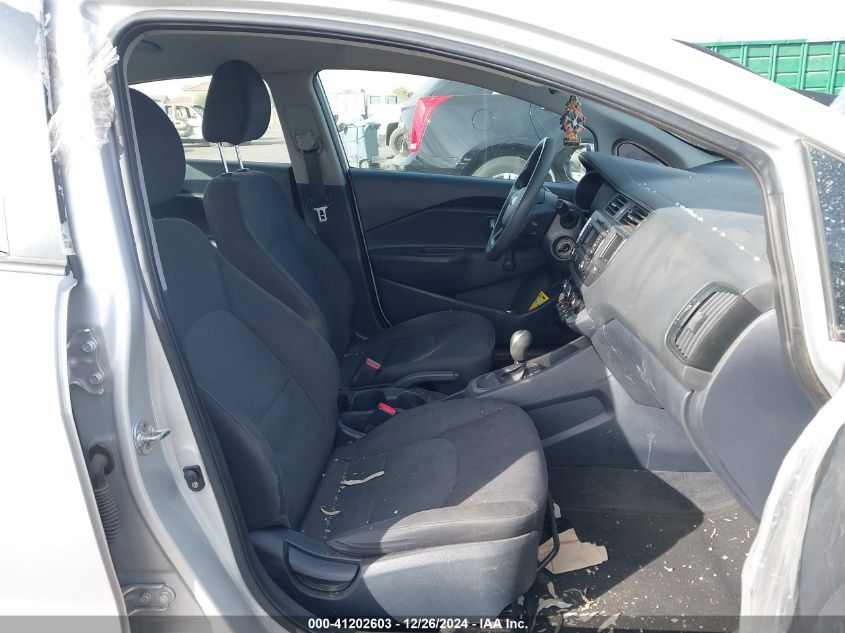 VIN KNADM4A38E6413002 2014 KIA Rio, LX no.5