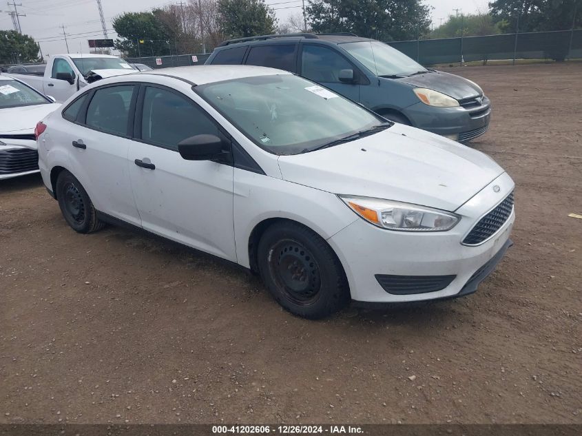 VIN 1FADP3E21JL222741 2018 Ford Focus, S no.1