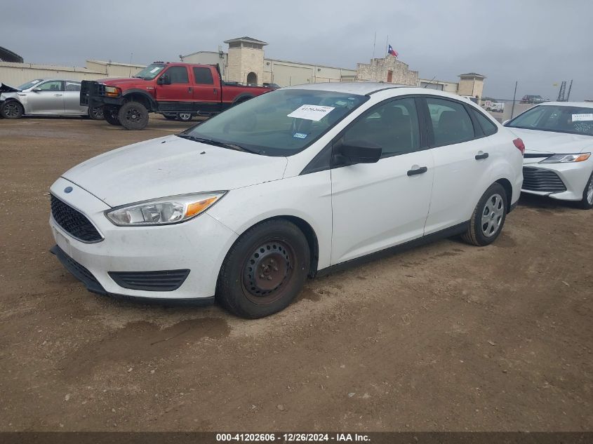 VIN 1FADP3E21JL222741 2018 Ford Focus, S no.2