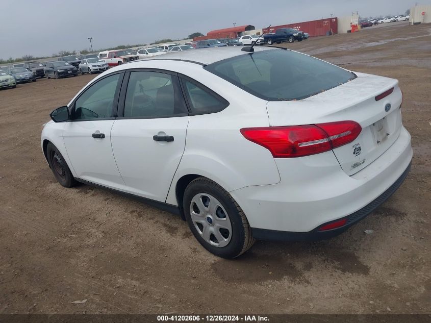 VIN 1FADP3E21JL222741 2018 Ford Focus, S no.3