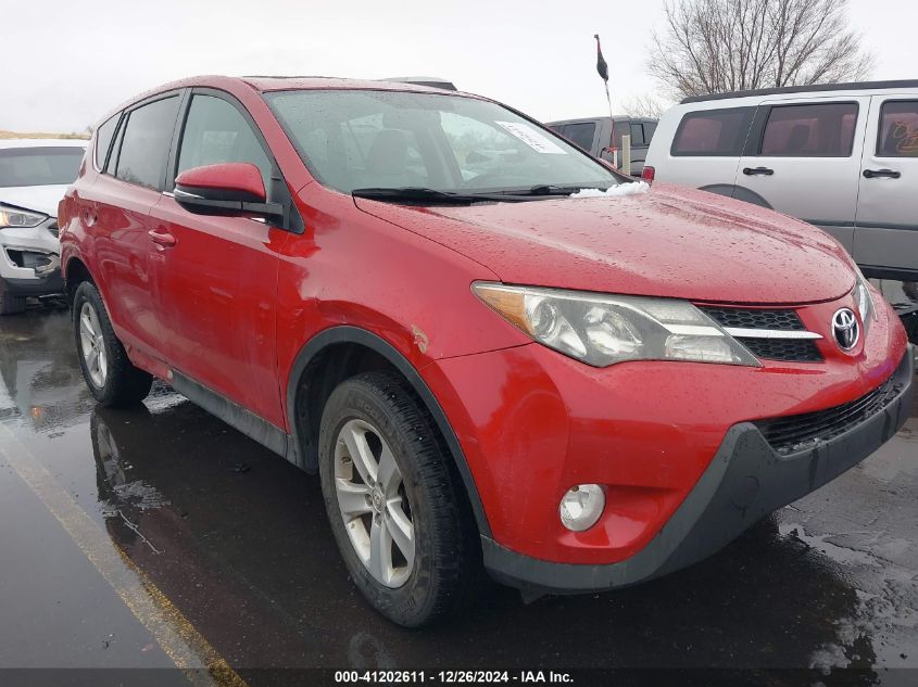 VIN 2T3RFREV1DW123788 2013 Toyota RAV4, Xle no.1