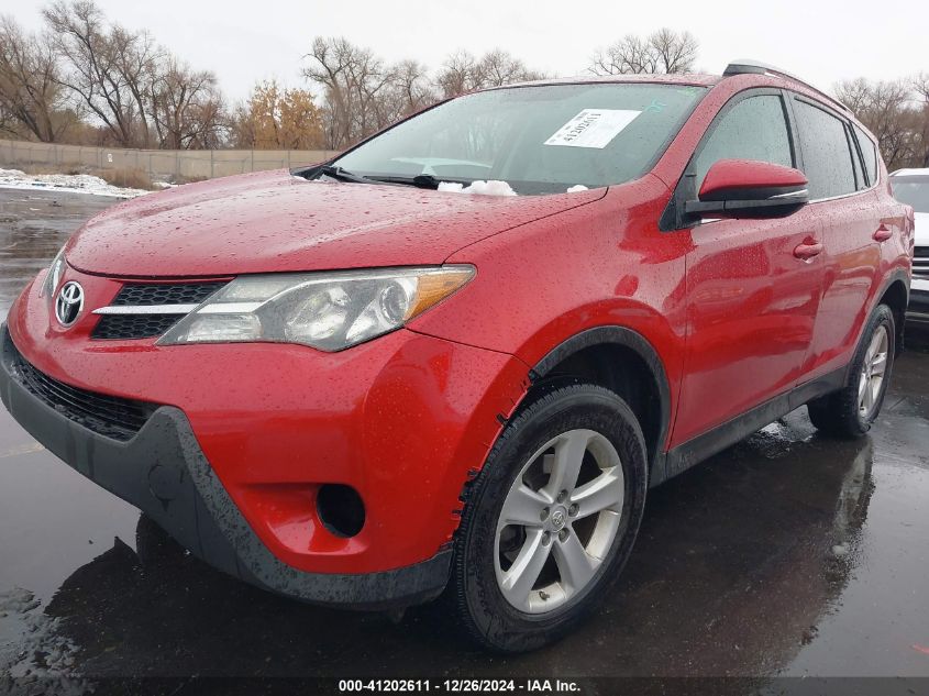 VIN 2T3RFREV1DW123788 2013 Toyota RAV4, Xle no.2