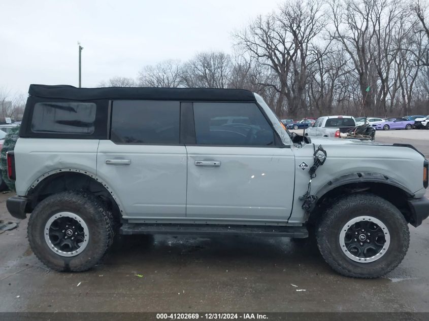 2023 Ford Bronco Outer Banks VIN: 1FMEE5DP3PLB33884 Lot: 41202669