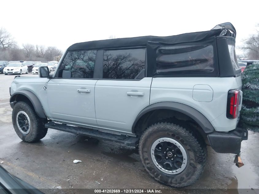 2023 Ford Bronco Outer Banks VIN: 1FMEE5DP3PLB33884 Lot: 41202669